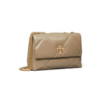 Tory Burch Kira Diamond small leather shoulder bag