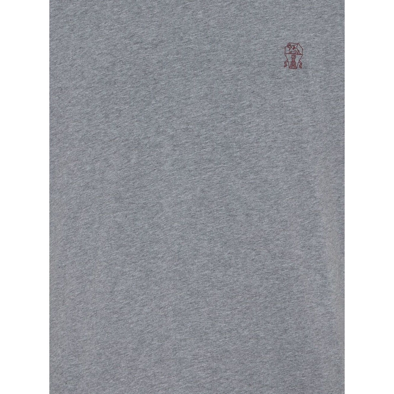 Brunello Cucinelli T-shirts and Polos Grey M0B138440CJB11-AI25