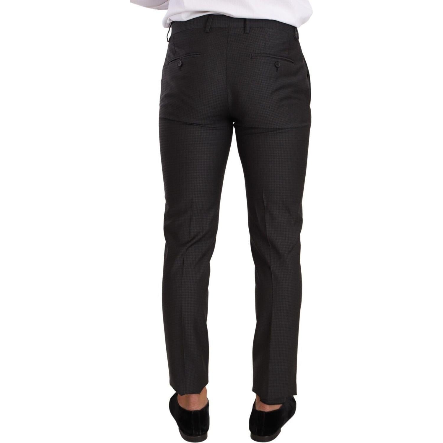 Dolce & Gabbana Black MARTINI Single Breasted 2 Piece Suit