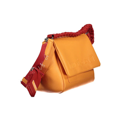 Desigual Orange Polyurethane Shoulder Bag