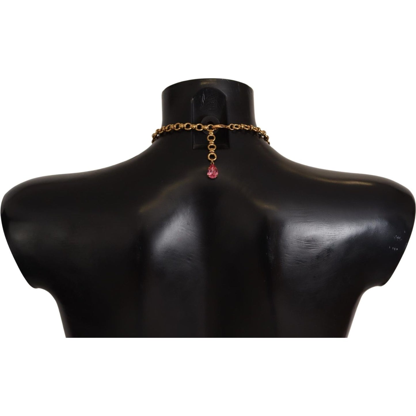 Dolce & Gabbana Gold Brass Sicily Fruits Roses Statement Necklace Necklace