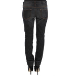 Ermanno Scervino Gray Cotton Slim Fit Denim Jeans SIG30281-1