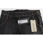 Ermanno Scervino Gray Cotton Slim Fit Denim Jeans SIG30281-1