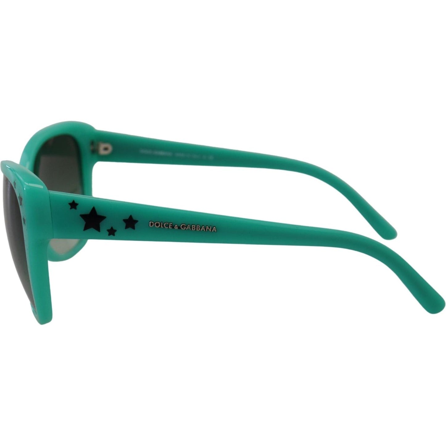 Dolce & Gabbana Green Stars Acetate Square Shades DG4124 Sunglasses