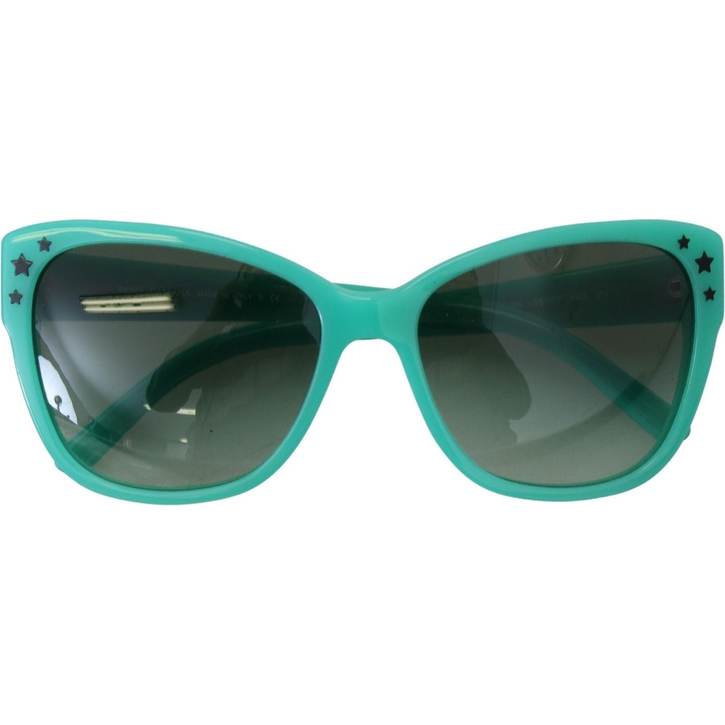 Dolce & Gabbana Green Stars Acetate Square Shades DG4124 Sunglasses