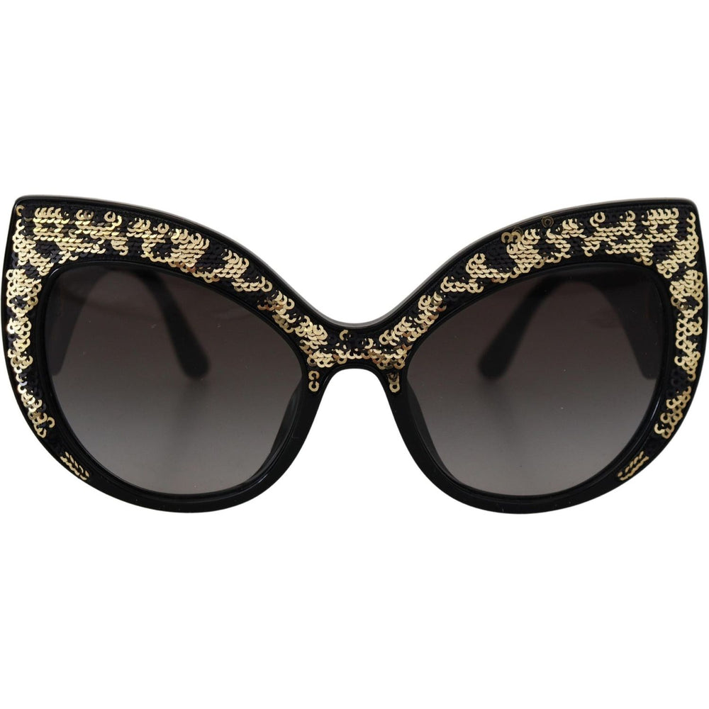 Dolce & Gabbana Butterfly Polarized Sequin Sunglasses Dolce & Gabbana Dark Slate Gray