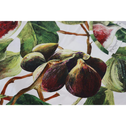 Dolce & Gabbana Crew-neck Cotton Top Blouse Fruit T-shirt