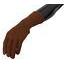 Dolce & Gabbana Brown Cashmere Knitted Hands Mitten Mens Gloves
