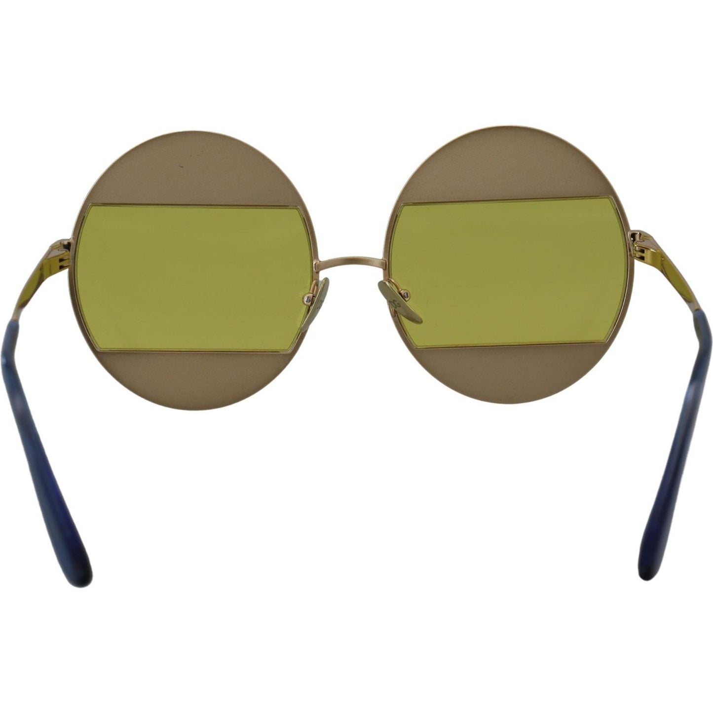 Dolce & Gabbana Gold Oval Metal Crystals Shades DG2209B Sunglasses GLA1147