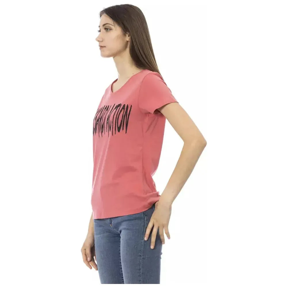 Trussardi Action Multicolor Cotton T-Shirt