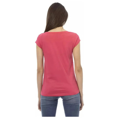 Trussardi Action Multicolor Cotton Women T-Shirt