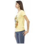 Trussardi Action "Yellow Cotton Women T-Shirt" TR-23050-XL