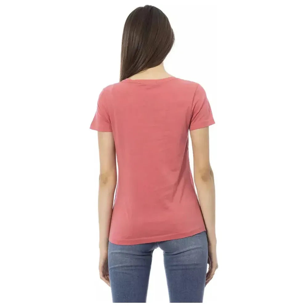 Trussardi Action Multicolor Cotton T-Shirt