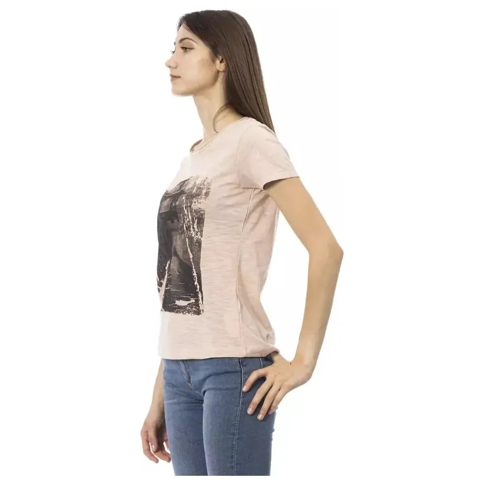Trussardi Action Multicolor Cotton T-Shirt