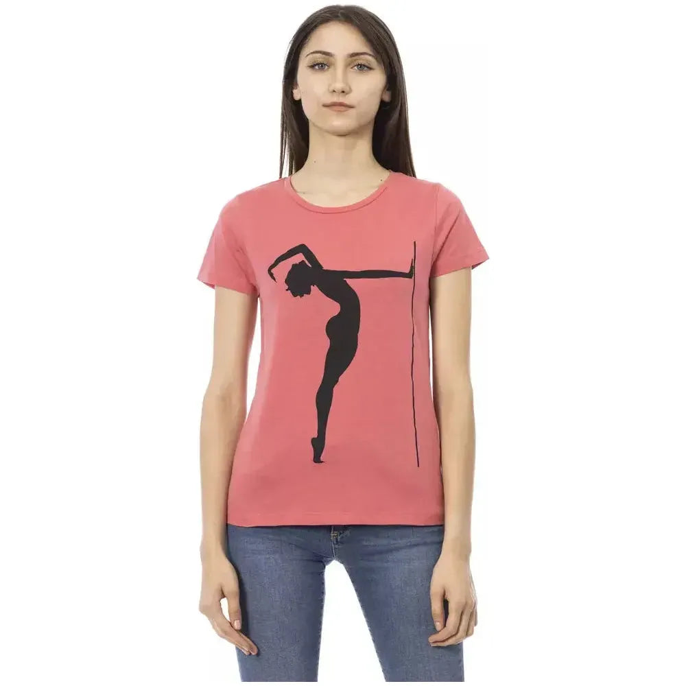 Trussardi Action Multicolor Cotton T-Shirt