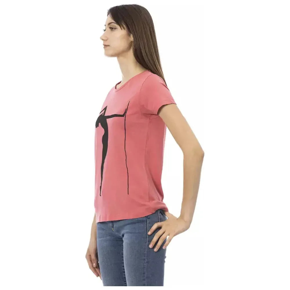Trussardi Action Multicolor Cotton T-Shirt