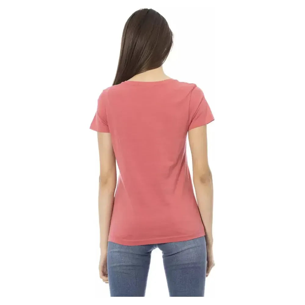Trussardi Action Multicolor Cotton T-Shirt