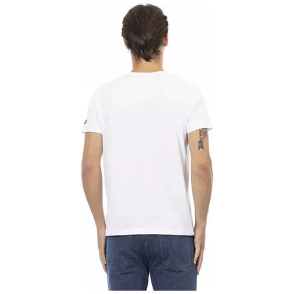 Trussardi Action White Cotton Men's T-Shirt
