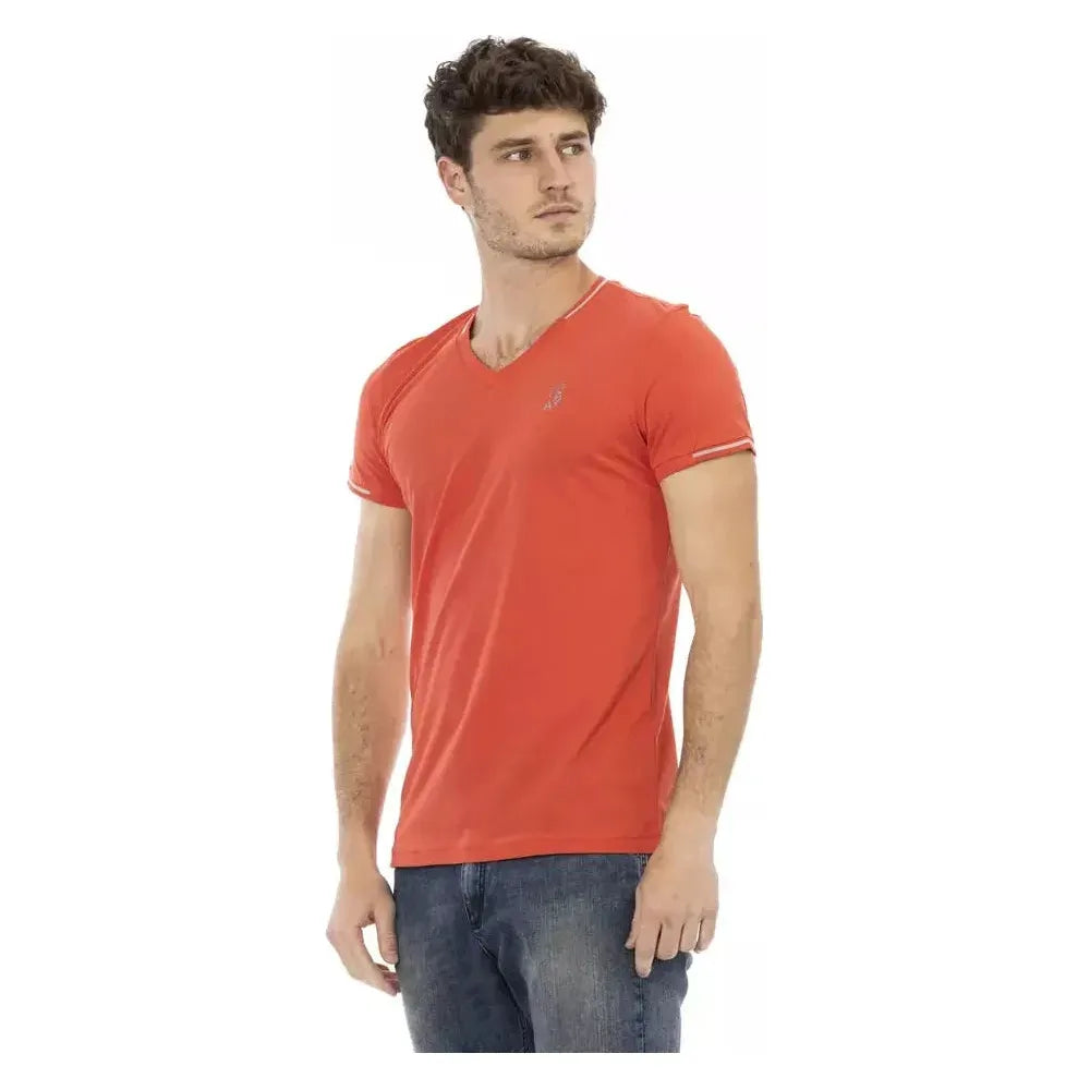 Trussardi Action Orange Cotton Men's T-Shirt