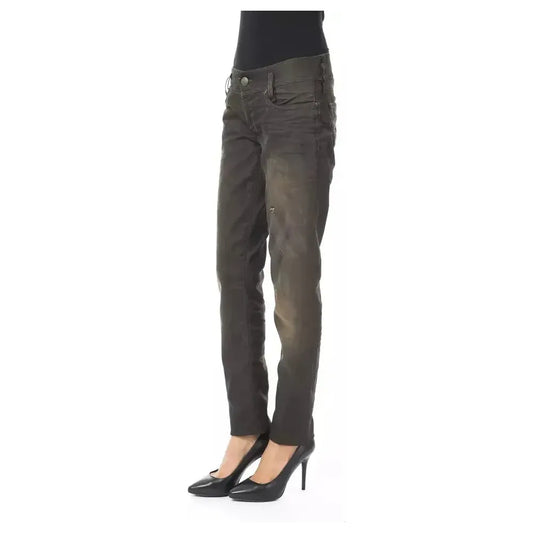 BYBLOS Black Cotton Women Jeans BY-17638-W26