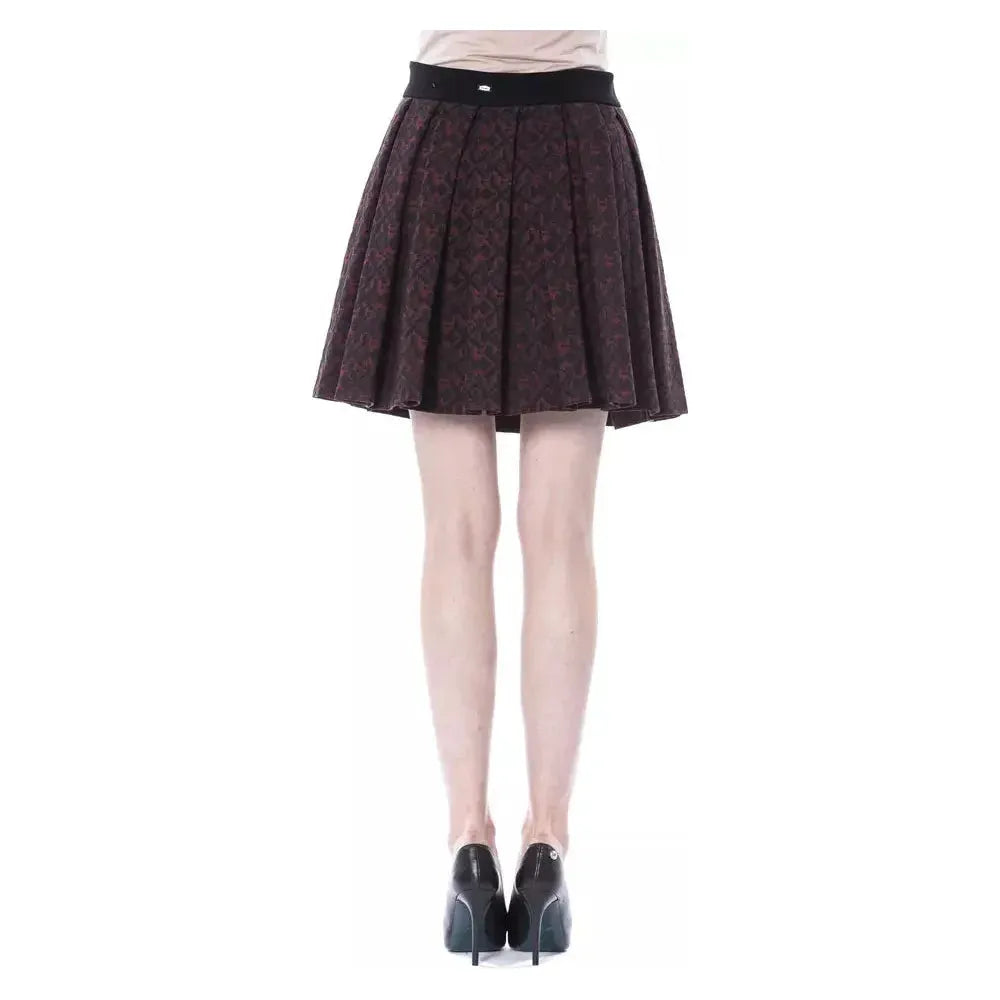 BYBLOS Brown Cotton Skirt