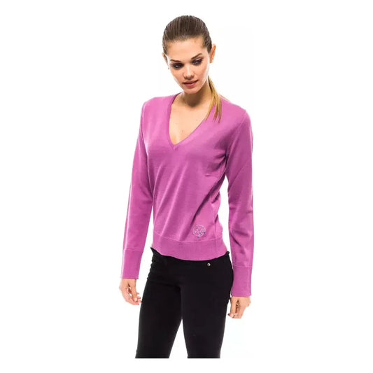Montana Blu Multicolor Wool Women Sweater MO-14222-IT40|S