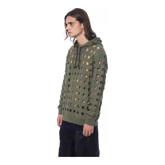Nicolo Tonetto Army Cotton Men Sweater NI-12991-M