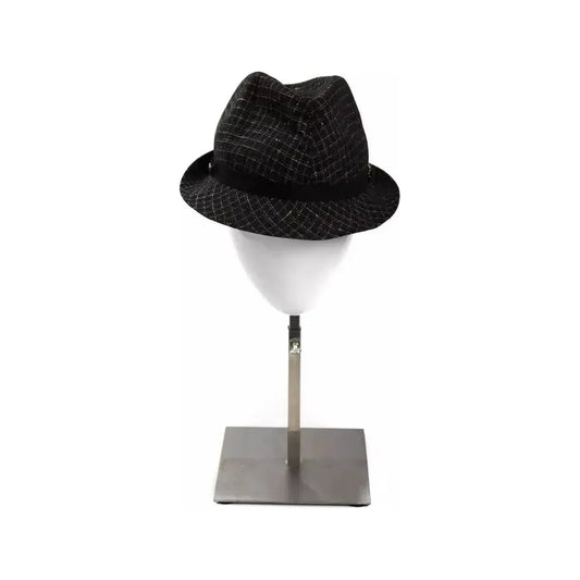 BYBLOS Black Wool Women Hat BY-13785-S