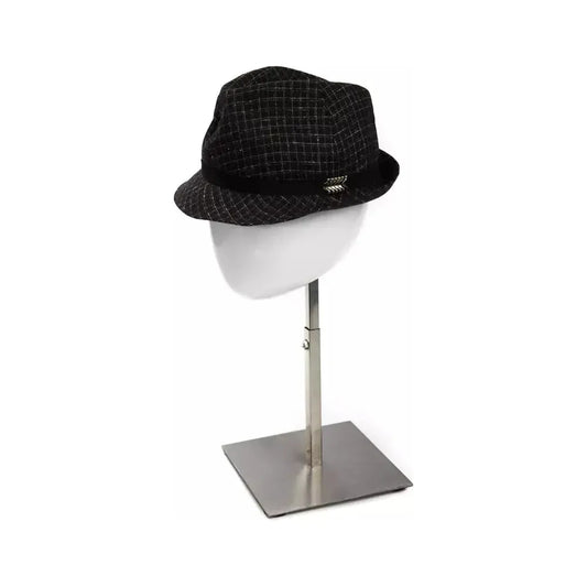 BYBLOS Black Wool Women Hat BY-13785-S