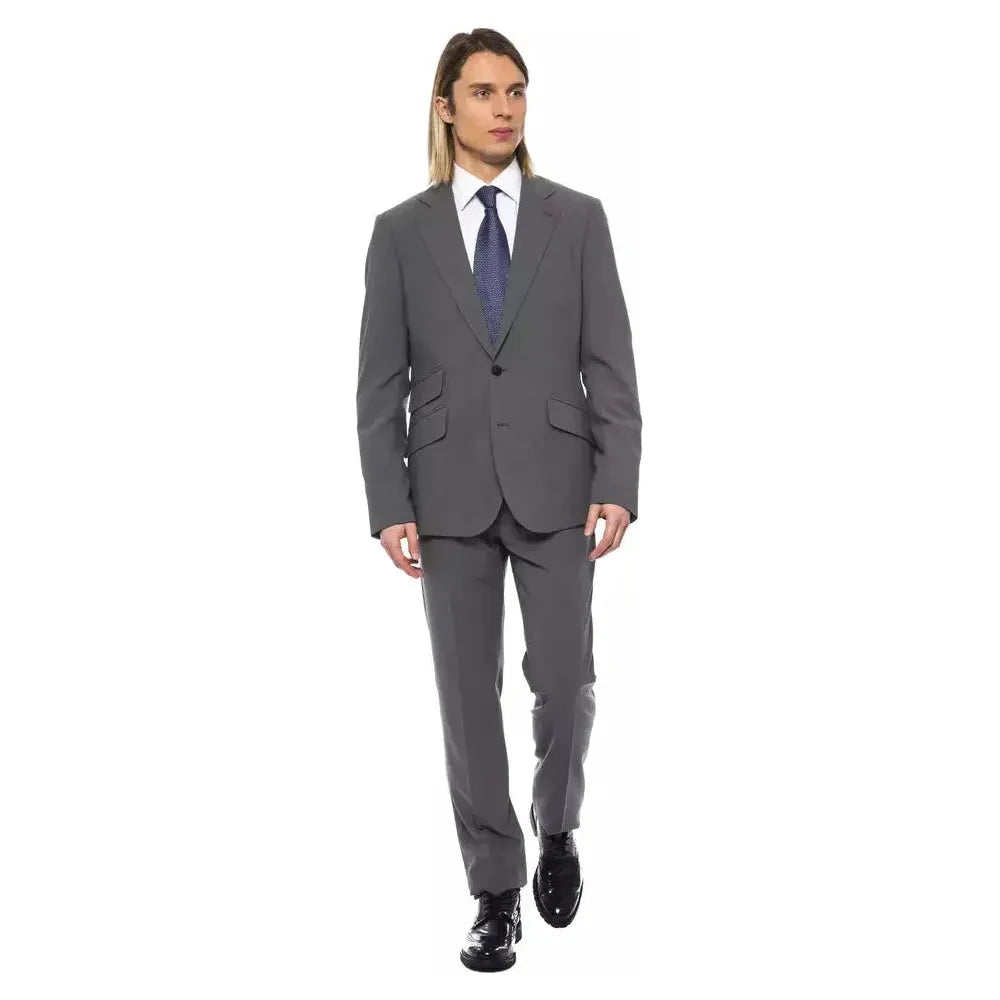 Billionaire Italian Couture Gray Wool Suits & Blazer