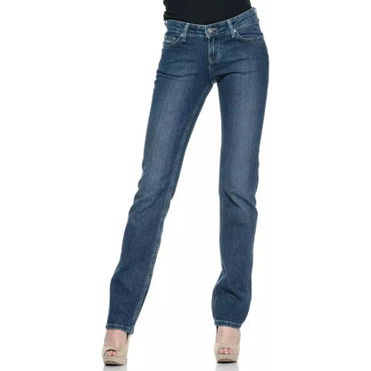 Ungaro Fever Blue Cotton Women Jeans