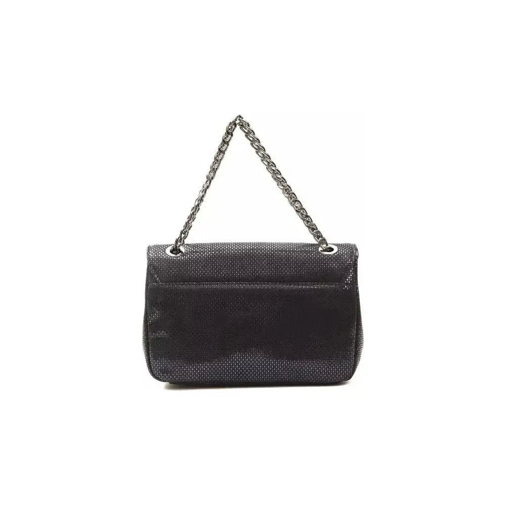 Pompei Donatella Blue Leather Women Crossbody Crossbody Bag