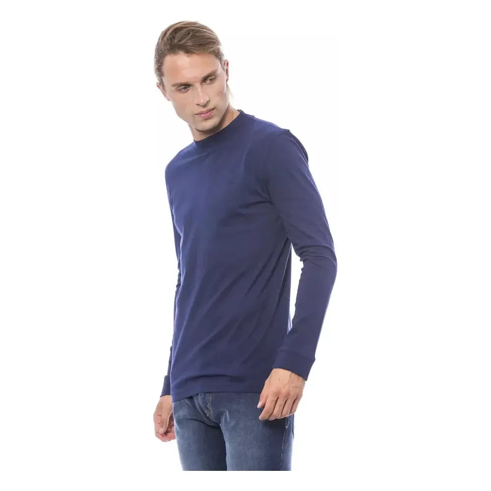 Verri Blue Cotton Men Sweater