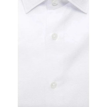 Robert Friedman White Cotton Men's Shirt