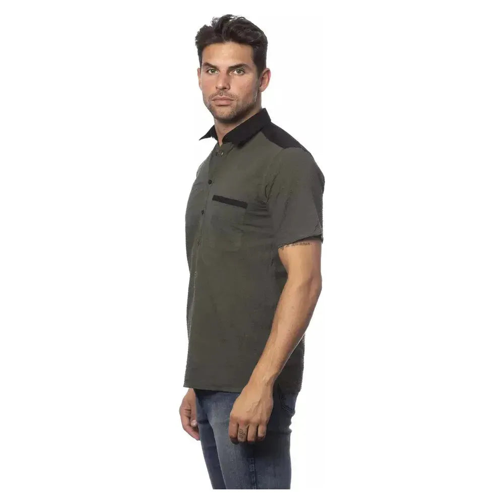 Verri Army Cotton Men Shirt