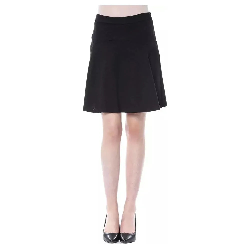 BYBLOS Black Polyester Skirt WOMAN SKIRTS