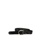 BYBLOS Black Wool Women Belt BY-17691-UNI
