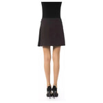 BYBLOS Brown Polyester Women Skirt BY-17677-IT40|S