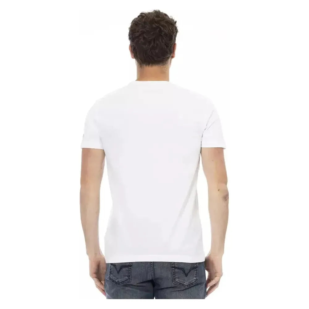 Trussardi Action White Cotton Men's T-Shirt