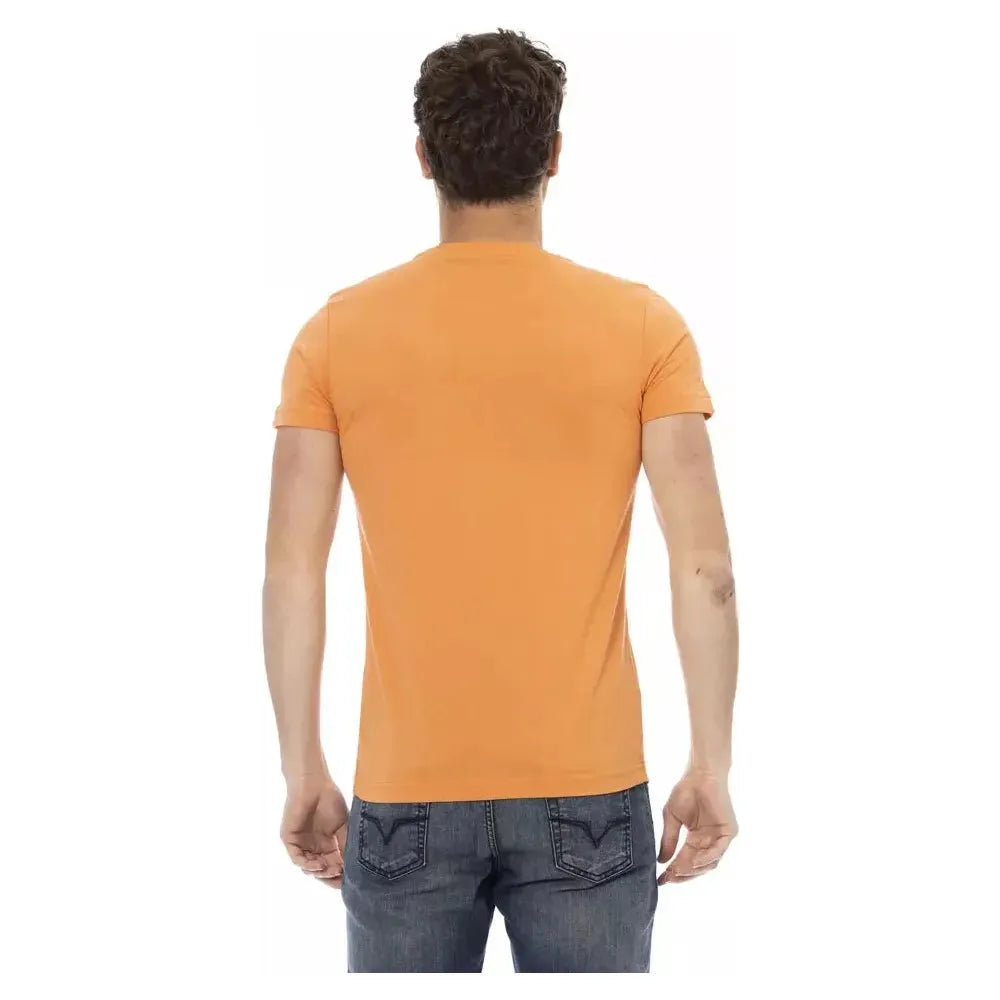 Trussardi Action Orange Cotton T-Shirt