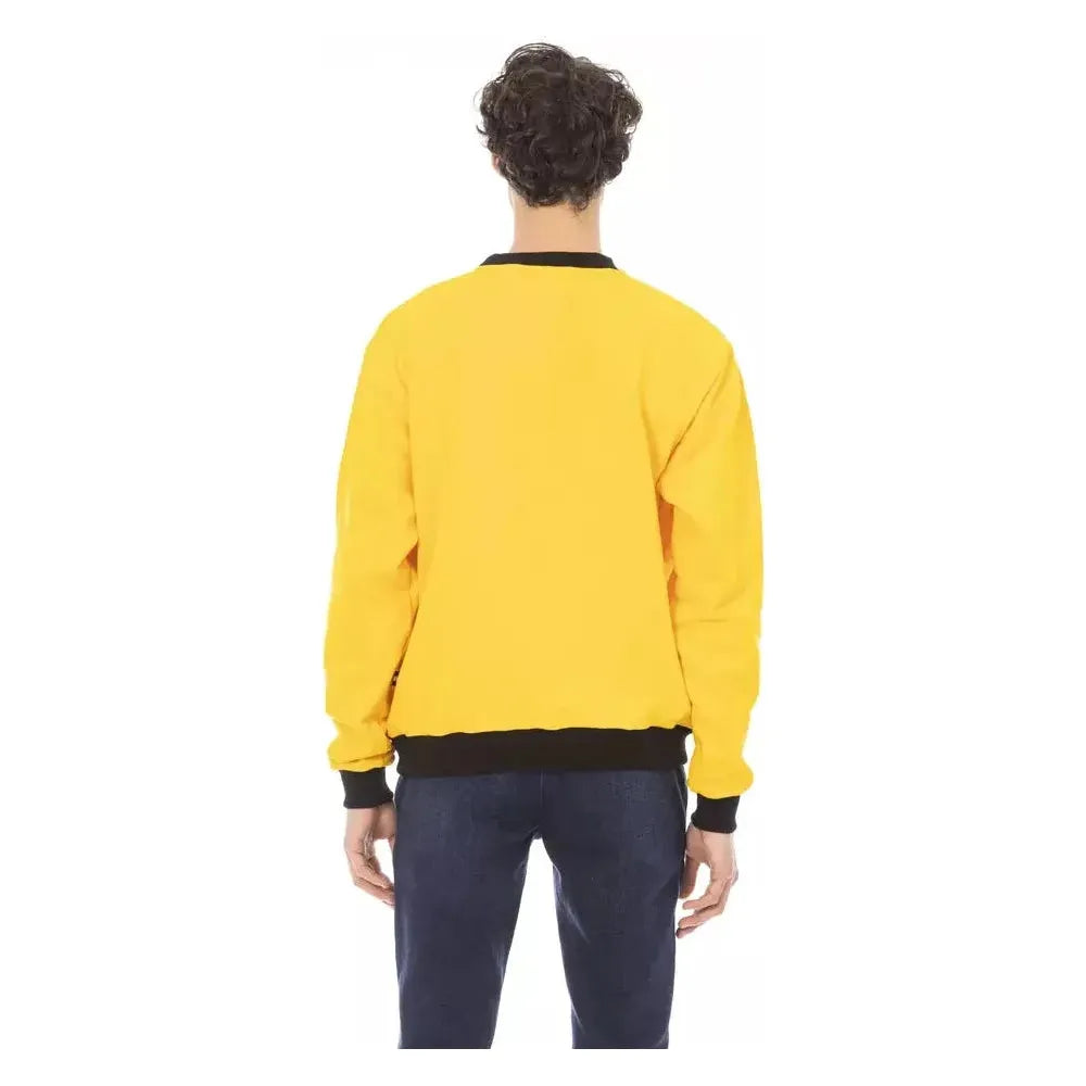 Baldinini Trend Yellow Cotton Sweater