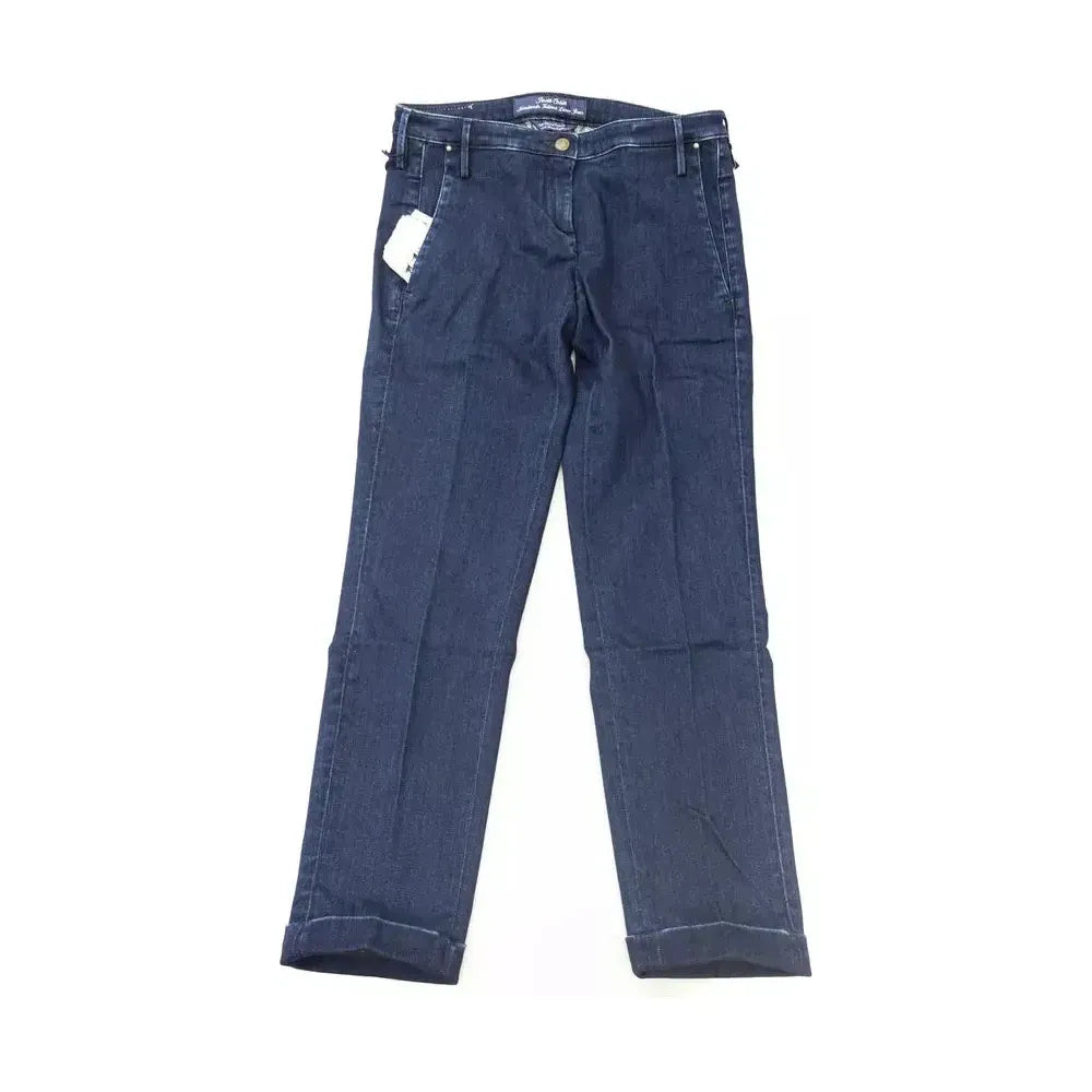Jacob Cohen Blue Cotton Jeans Denim