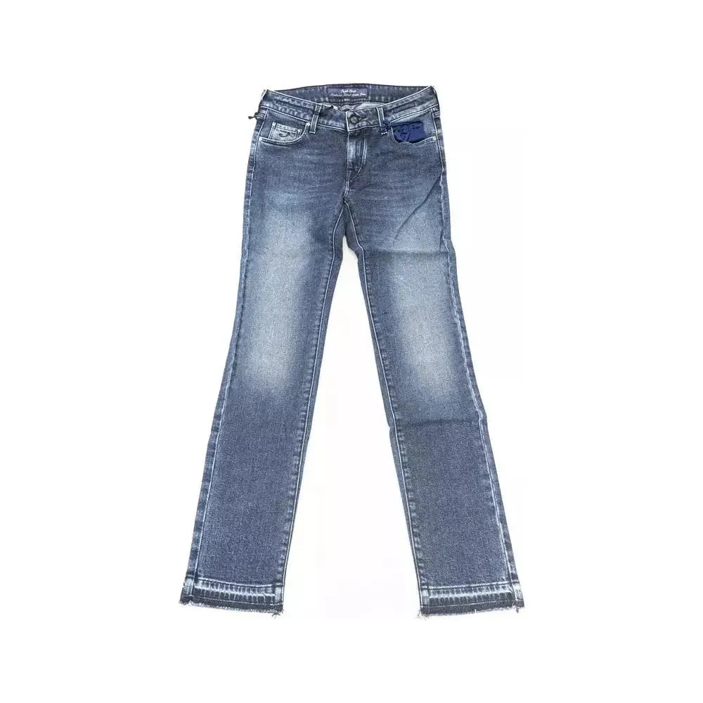 Jacob Cohen Blue Cotton Jeans Denim