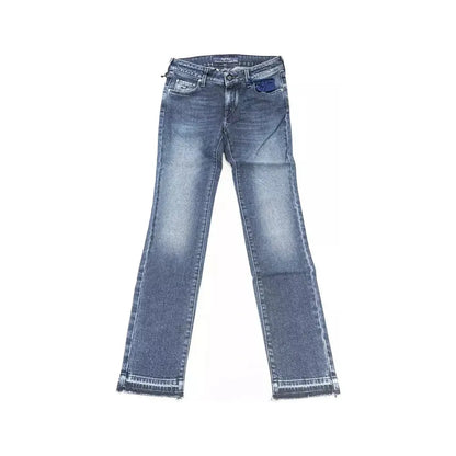 Jacob Cohen Blue Cotton Women's Slim Jeans