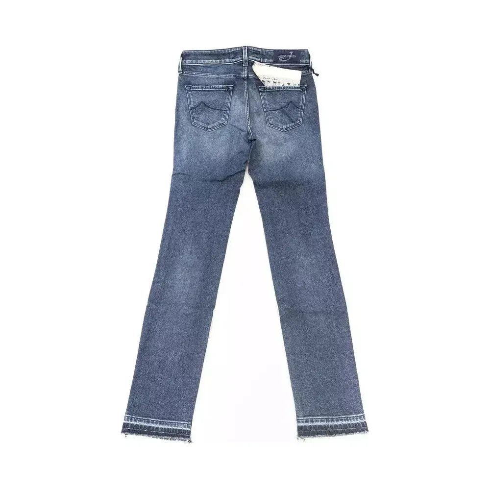 Jacob Cohen Blue Cotton Jeans Denim