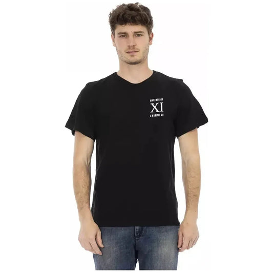 Bikkembergs Black Cotton Men's T-Shirt