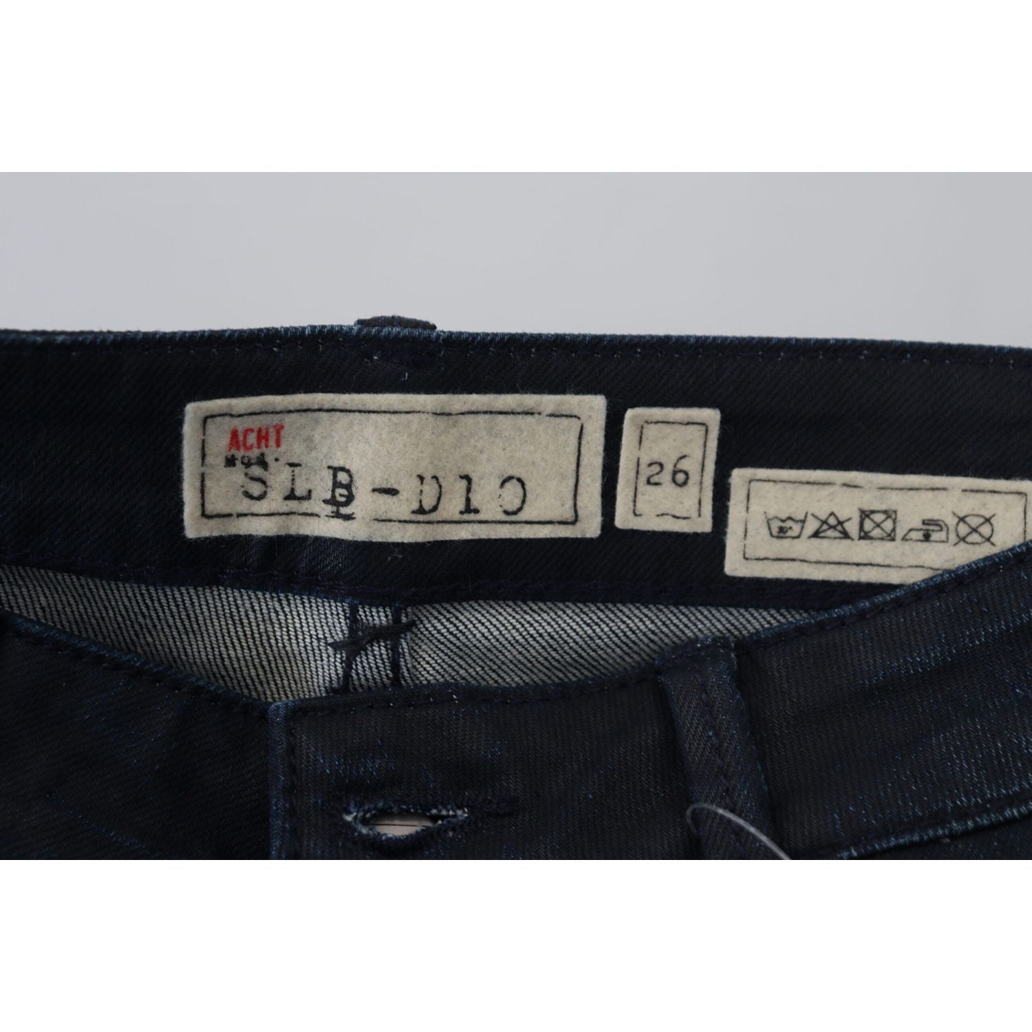 Acht Blue Low Waist Slim Fit Women Denim Jeans