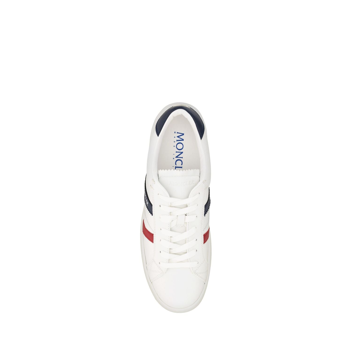 Moncler White Monaco M Low Top Sneakers
