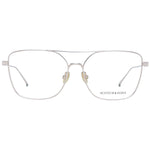 Scotch & Soda Gold Women Glasses Frame, metal full-rim square style, demo lenses, size 55-14-145, branded case included.