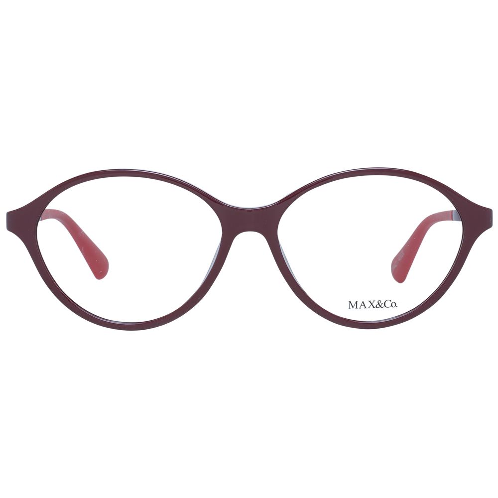 Max & Co Burgundy Plastic Glasses (Frames)
